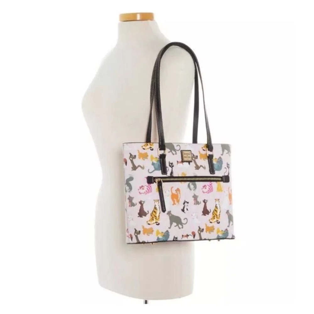 Disney Parks Dooney & Bourke 2024 Cats Tote Bag Purse - Picture 5 of 9